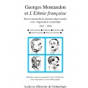 George Montandon et l'Etnie française