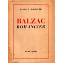 Maurice Bardèche : Balzac romancier