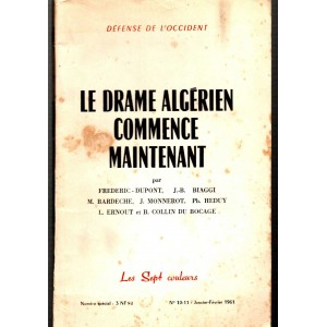 Nouvelle série n°10/11 janvier-février 1961