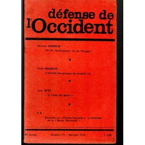 N°111 mai-juin 1973