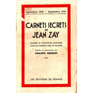 Les carnets secrets de Jean Zay