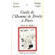 Guide de l'Homme de Droite à Paris 