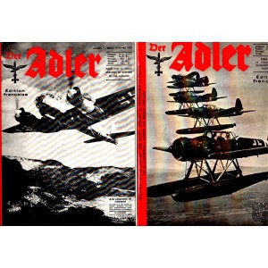 DER ADLER (2 tomes) reprint 1977