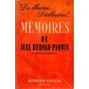 M&eacute;moires de Jean H&eacute;rold-Paquis