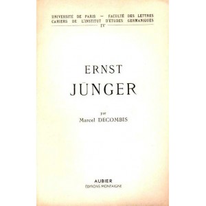 Ernst J&uuml;nger par Marcel Decombis