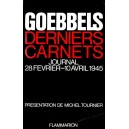 Goebbels : Derniers carnets