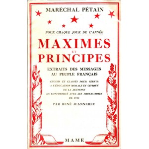Maximes et Principes du Mal P&eacute;tain