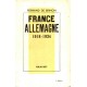 Fernand de Brinon : France Allemagne 1918-1934