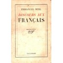 Emmanuel Berl : Discours aux Fran&ccedil;ais