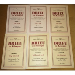 Drieu en kiosque (6 volumes)