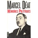 Marcel D&eacute;at : M&eacute;moires politiques
