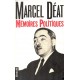 Marcel Déat : Mémoires politiques