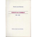 Ren&eacute;-Louis Berclaz : &Eacute;crits de combat 1999-2005