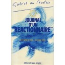 Journal d'un réactionnaire : 6 février 1934 - 10 mai 1981